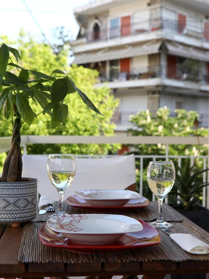 Psimithefto Luxury Apartments Tesalonika Bagian luar foto