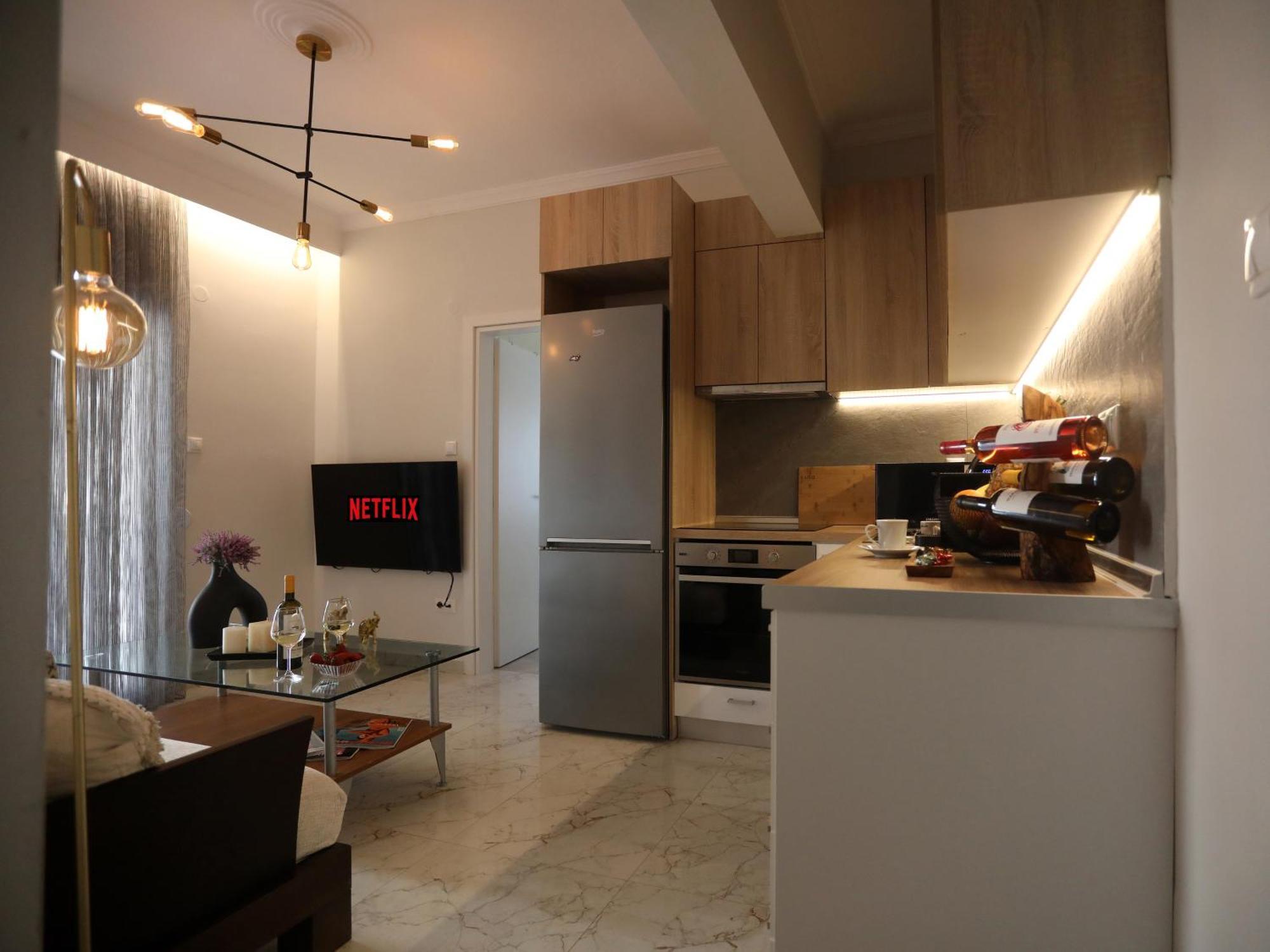 Psimithefto Luxury Apartments Tesalonika Bagian luar foto