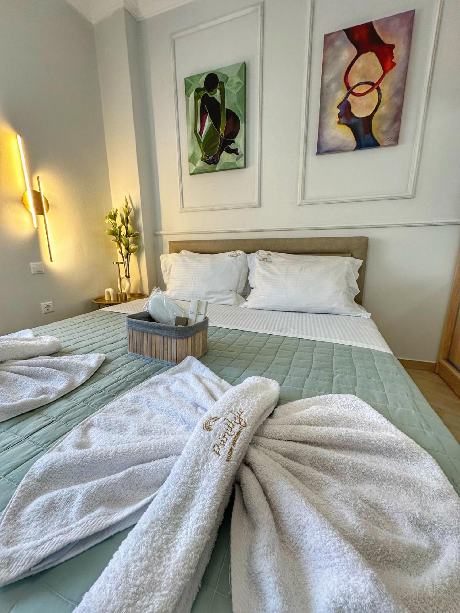 Psimithefto Luxury Apartments Tesalonika Bagian luar foto