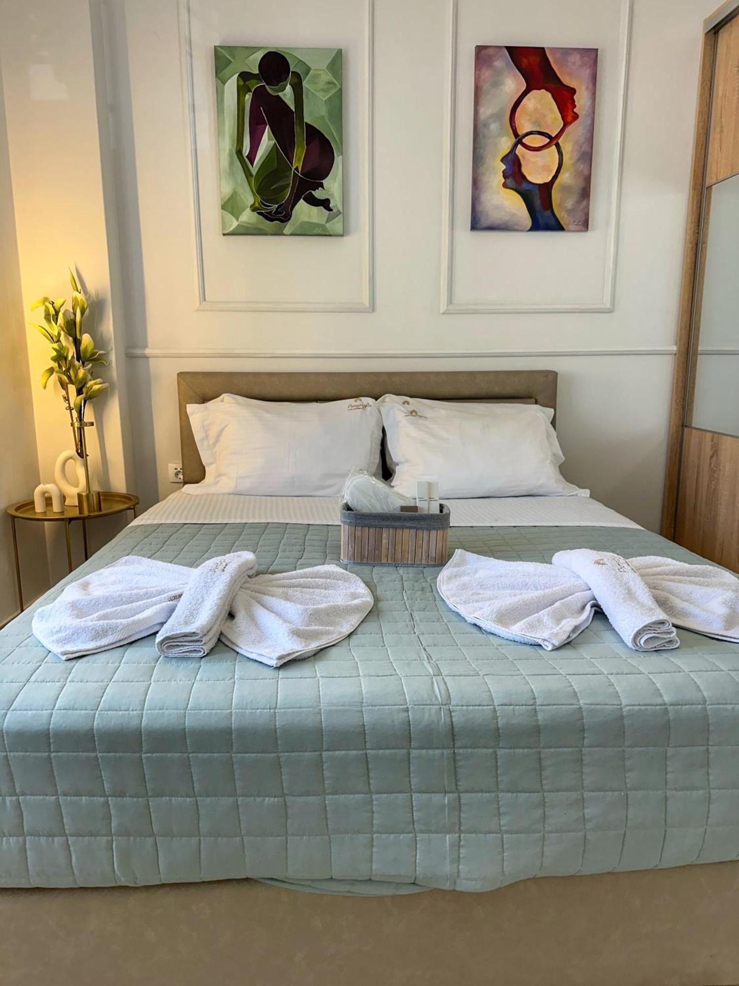Psimithefto Luxury Apartments Tesalonika Bagian luar foto